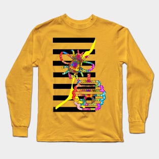 The striped honeykeeper Long Sleeve T-Shirt